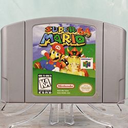Super Mario 64 (Nintendo 64, 1996) N64 Game - Tested & Working!