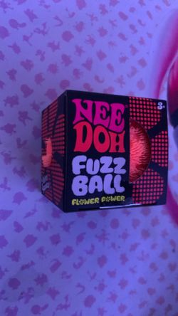 Orange Needoh fuzzball