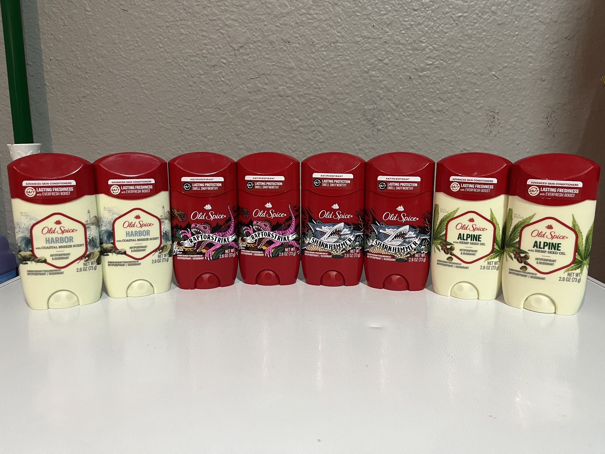 Old Spice Deodorant Bundle (40.00 For All Or 6.00 Each)