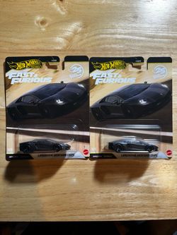 Hot Wheels Premium Fast & Furious Lamborghini Aventador Coupé – Set of 2