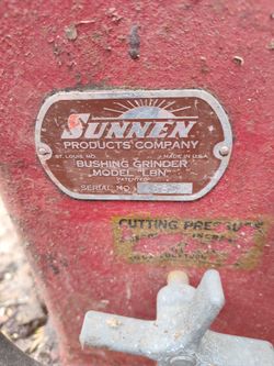 Bushing Grinder By Sunnen