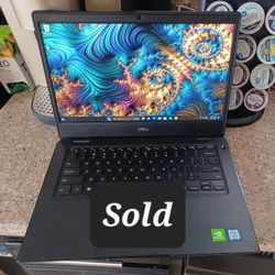 NVIDIA GeForce MX130 Loaded Dell Laptop Dual Graphics And More*****