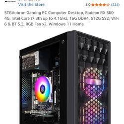 STGAubron gaming PC, 1 Year Old 