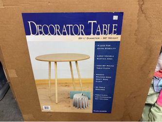 New Decorator Tables- 2 tables