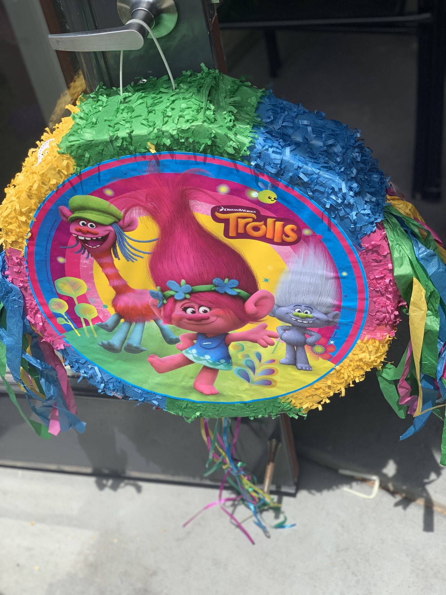 Trolls Piñata decorations / party supplies