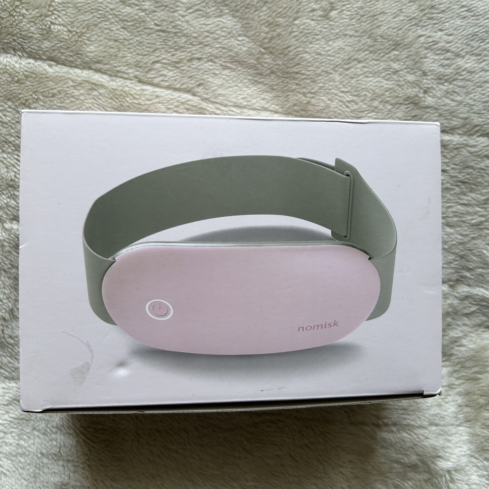 Nomisk Maia Heat and Massage Pad For Menstrual Cramp Period Pain Relief