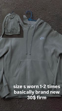 Cream/Tan Nike Hoodie