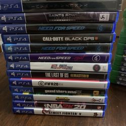 Lot Of 15 Ps4 Games