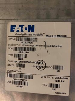 Eaton Panel JEZB2090R