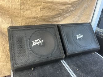 Used Peavey 115 TLM MONITOR Passive Full Range Speaker Cabinet