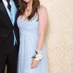 Beautiful Custom-made Formal Gown - Prom Dress Size 14