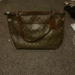 Coach Signature Tote