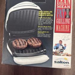 George Foreman grilling machine 