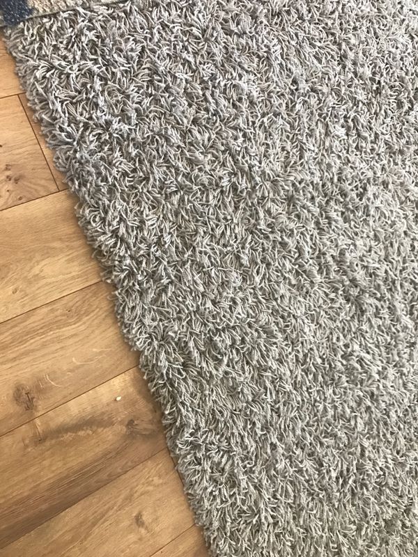 Shag grey rug 9x11 good condition. for Sale in Boiling Springs, SC ...