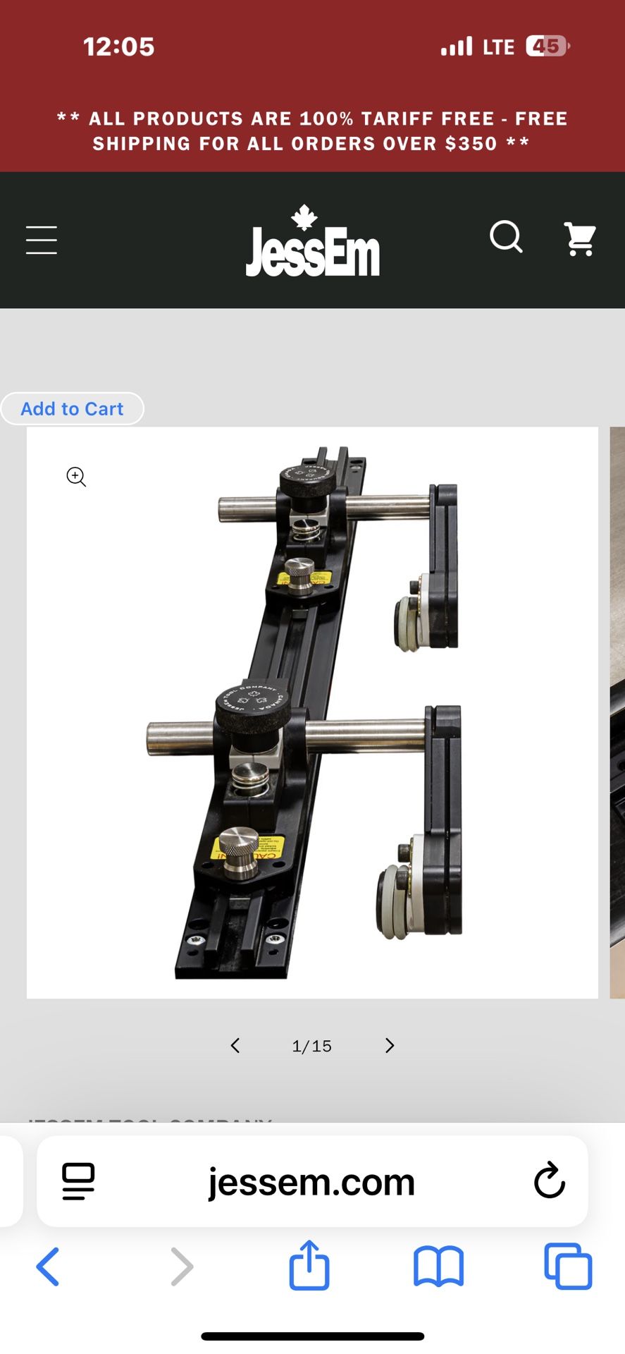 Jessem Clear Cut Stock TS Stock Guides 
