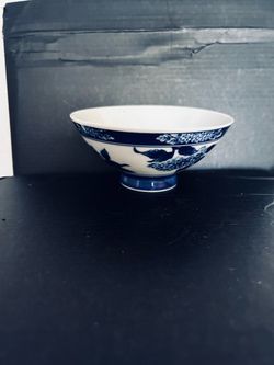 Blue and White Porcelain Bowl
