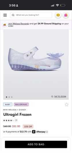 Mini Melissa shoes