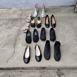 8 Pair Shoes Sizes 8-7.5 .5.5/75por  Los 8 Pares