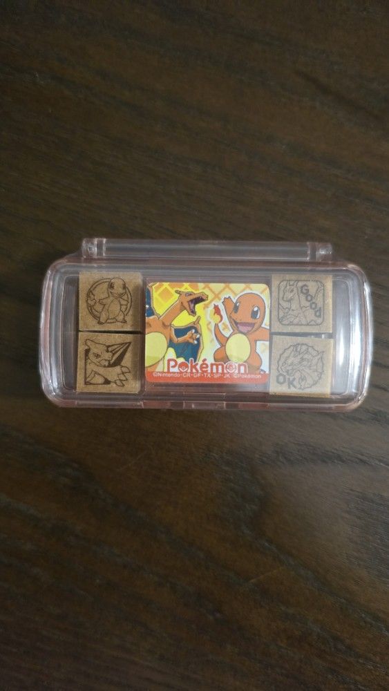 Pokemon Mini Stamps Charmander Evolution (from Japan)