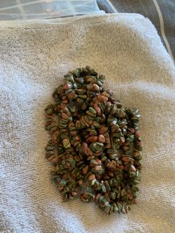 Assortment of gems and beads