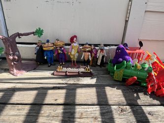 Mc Donald’s    Lot.  Figures.  70s.  Greate. Conditions