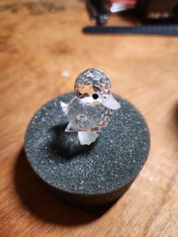 Swarovski silver crystal