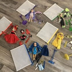 5 Rainbow High Dolls And Accessories $10 All