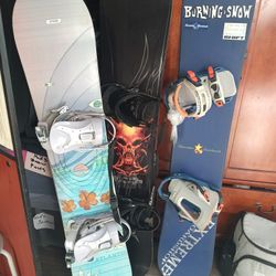 Seven Complete Snowboards For Sale All In Great Condition C Description