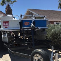 Pontoon Boat For Sale With Trailer