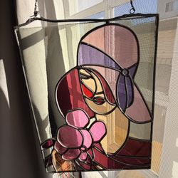 Stained Glass Vintage Sun catcher