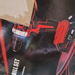 21V Drill 2 Batteries