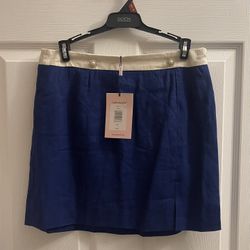 Brand New Navy Blue Dressy Short Skirt Size S Juniors 