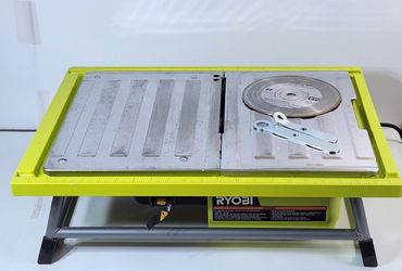 Ryobi 7 wet outlet tile saw home depot
