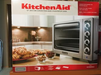 Kitchen Aid 12” Convection Bake Counter Top Oven