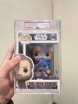 Funko Pop! Ewan McGregor Signed Obi Wan Kenobi #538 PSA Encapsulated