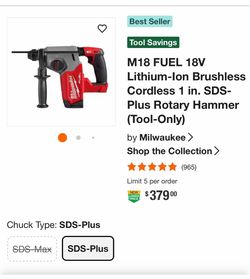 Milwaukee Rotary Hammer