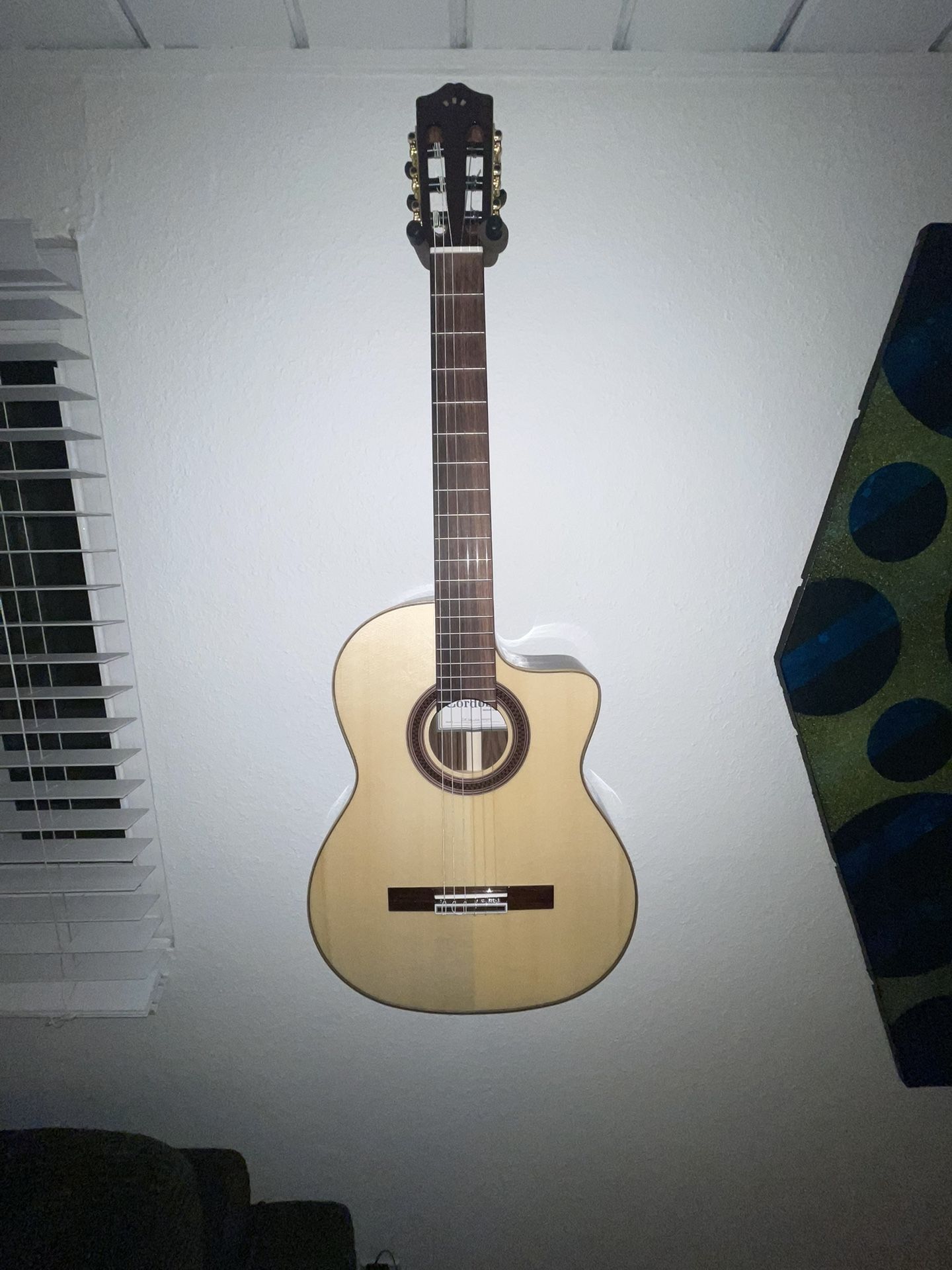 Cordoba GK Studio Negra Nylon Electric Guitar