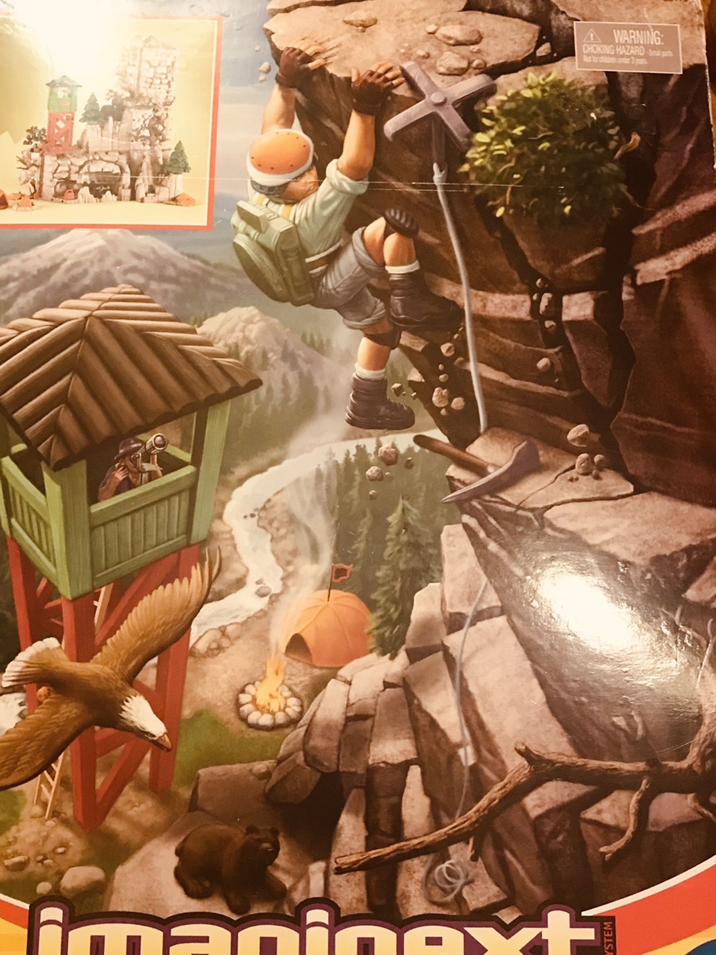 Discontinued Rare Fisher Price Rockslide Ridge, Complete Box Was Opened View Pics And Read Description
