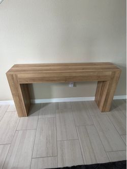 63” Long Console Table Entryway New