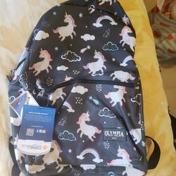 Unicorn Backpack New With Tags