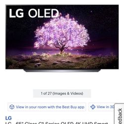 Lg  65” C1 Oled 