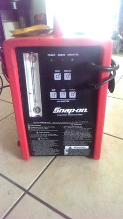 Snap-on Evaporative Emissions Tester