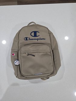 Champion tan backpack