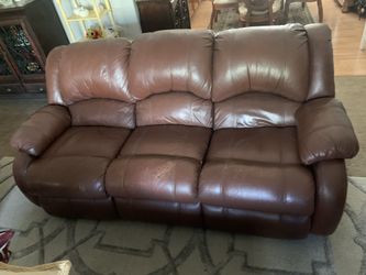 Leather couches