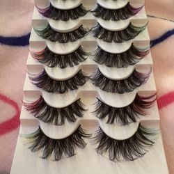 Multicolored Lashes