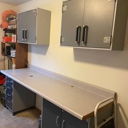 Coleman Garage Cabinets and work bench