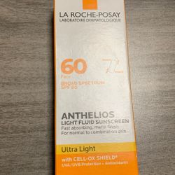 La Roche Posay Anthelios 60 Ultra Light Sunscreen Fluid