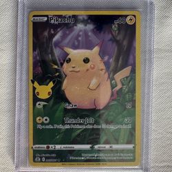 ⚡ Pikachu 005/025 – 25th Anniversary Celebrations – Base Set Reprint ⚡