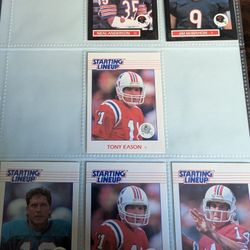 Starting Line Up Football Cards (1988,1989)