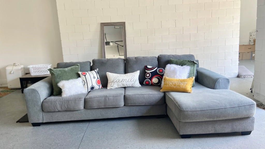 Grey Sectional Sofa